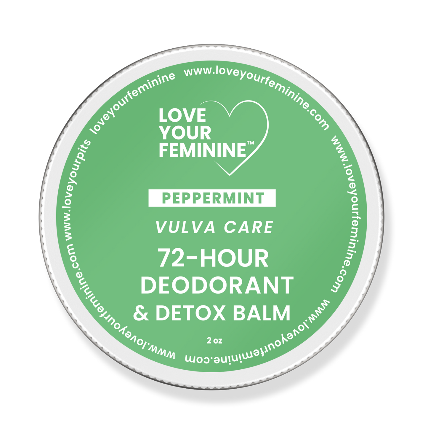 Feminine 72 Hour Deodorant and Detox Balm