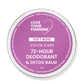 Feminine 72 Hour Deodorant and Detox Balm