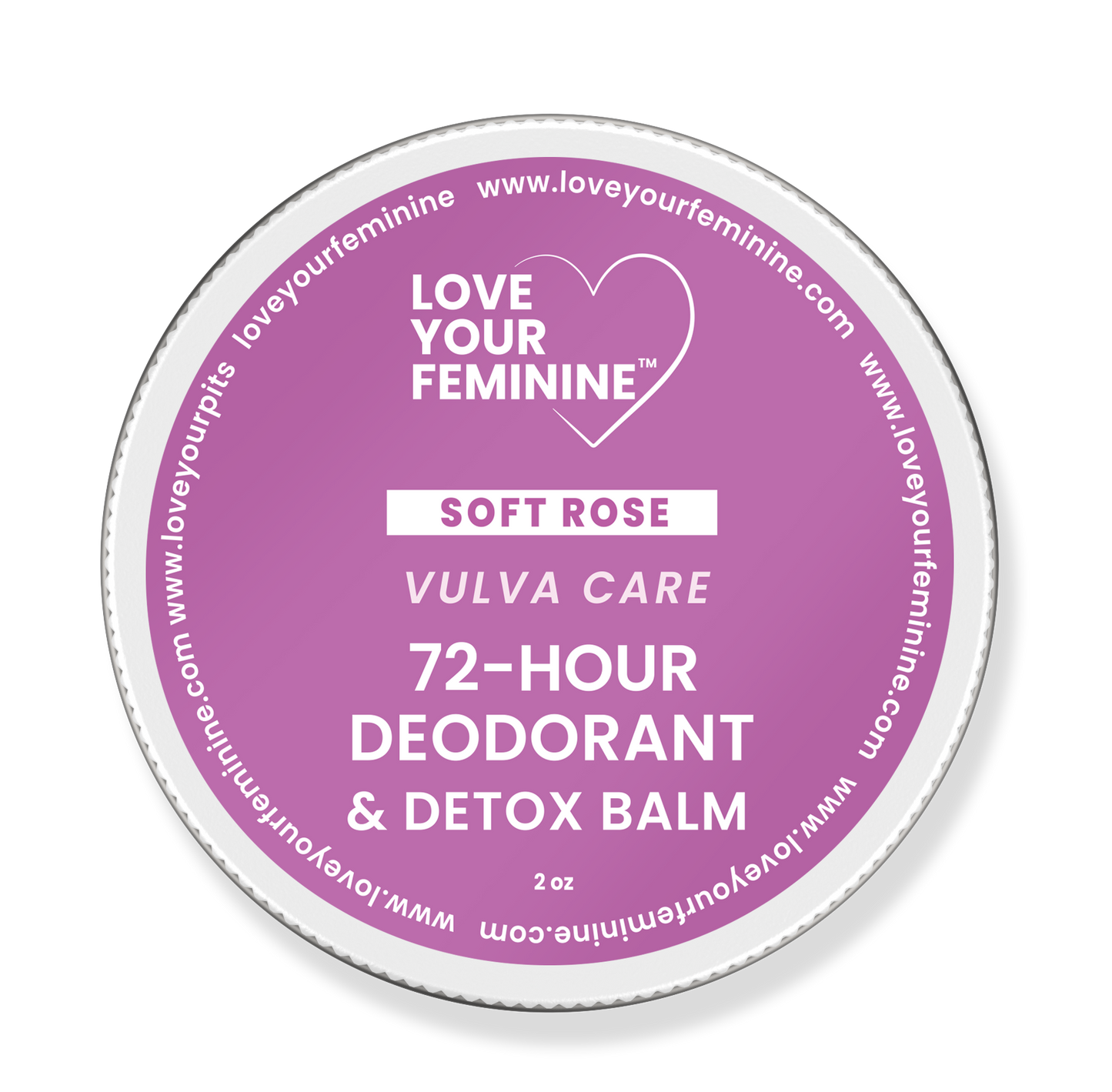 Feminine 72 Hour Deodorant and Detox Balm