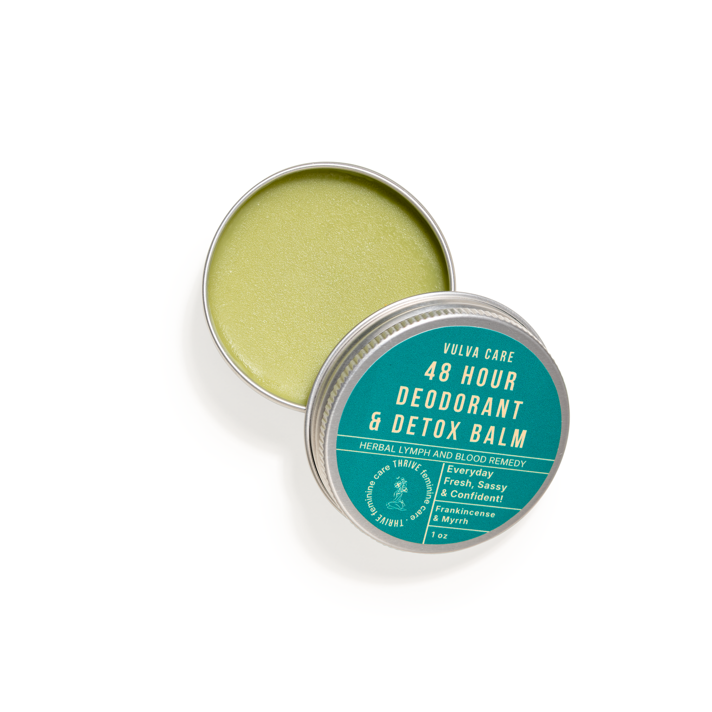 Feminine 48 Hour Deodorant and Detox Balm