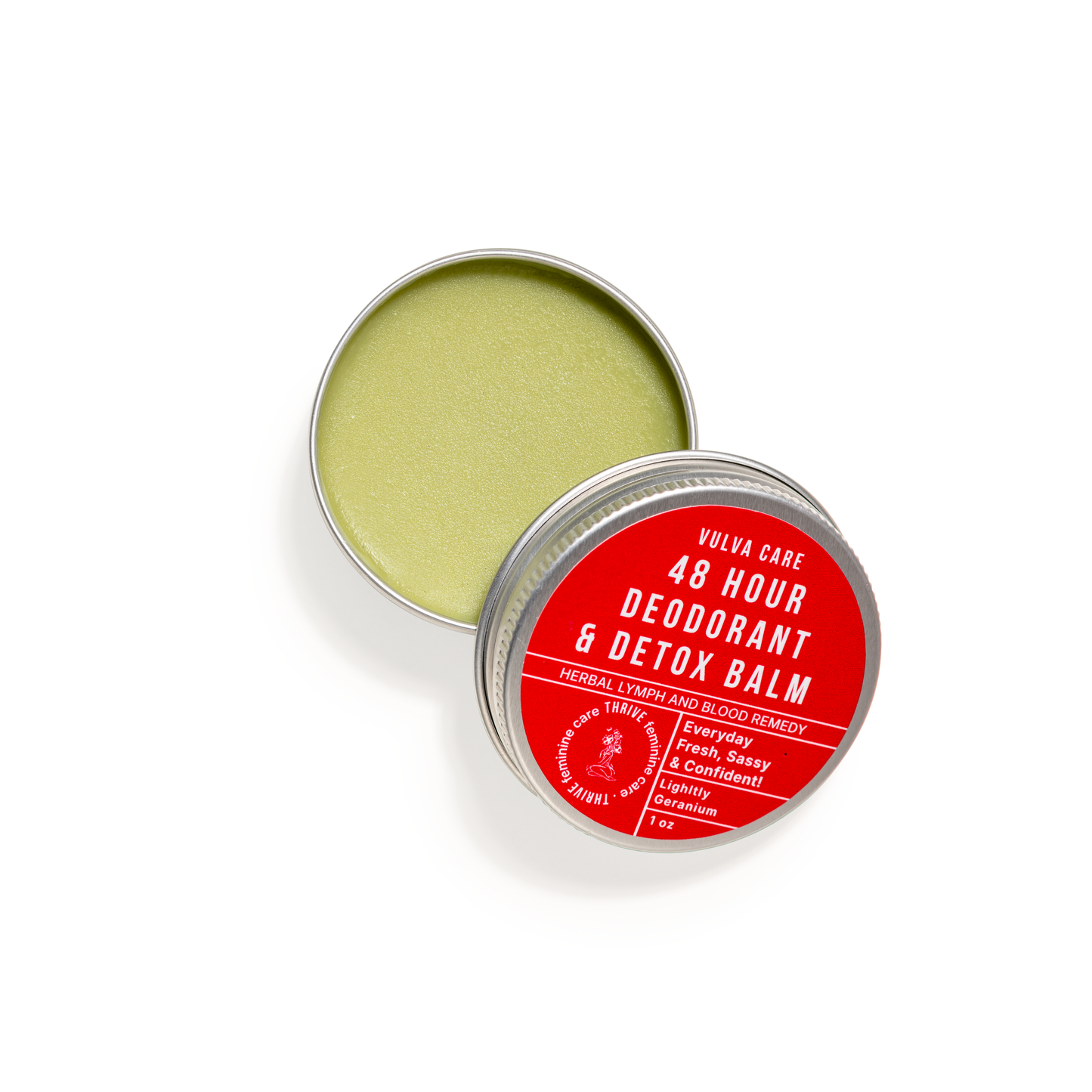 Feminine 48 Hour Deodorant and Detox Balm