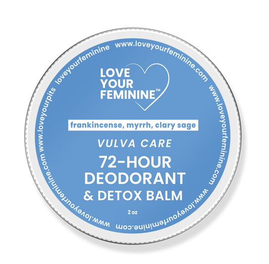 Feminine 72 Hour Deodorant and Detox Balm