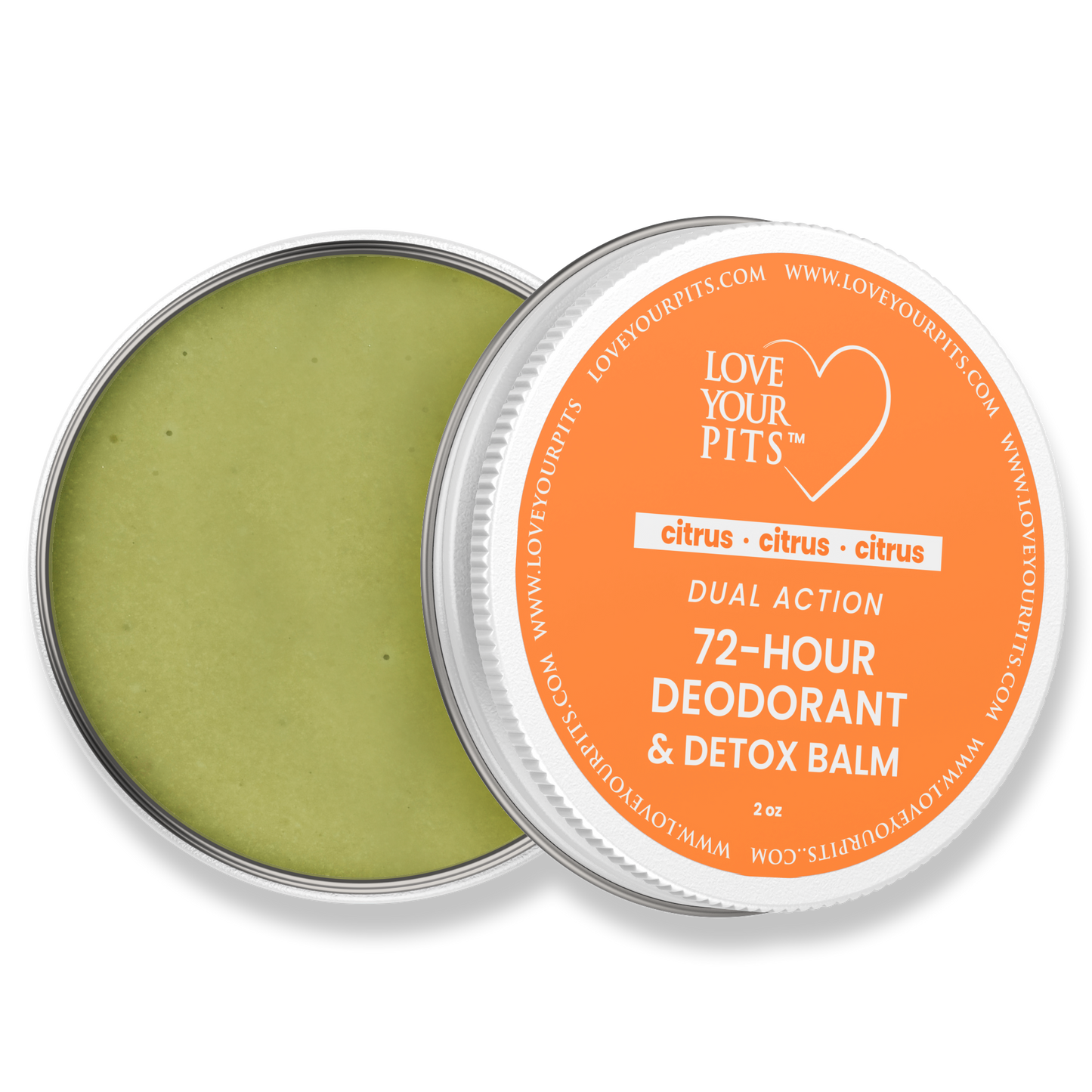 Love Your Pits™ 72 Hour Deodorant & Detox Balm