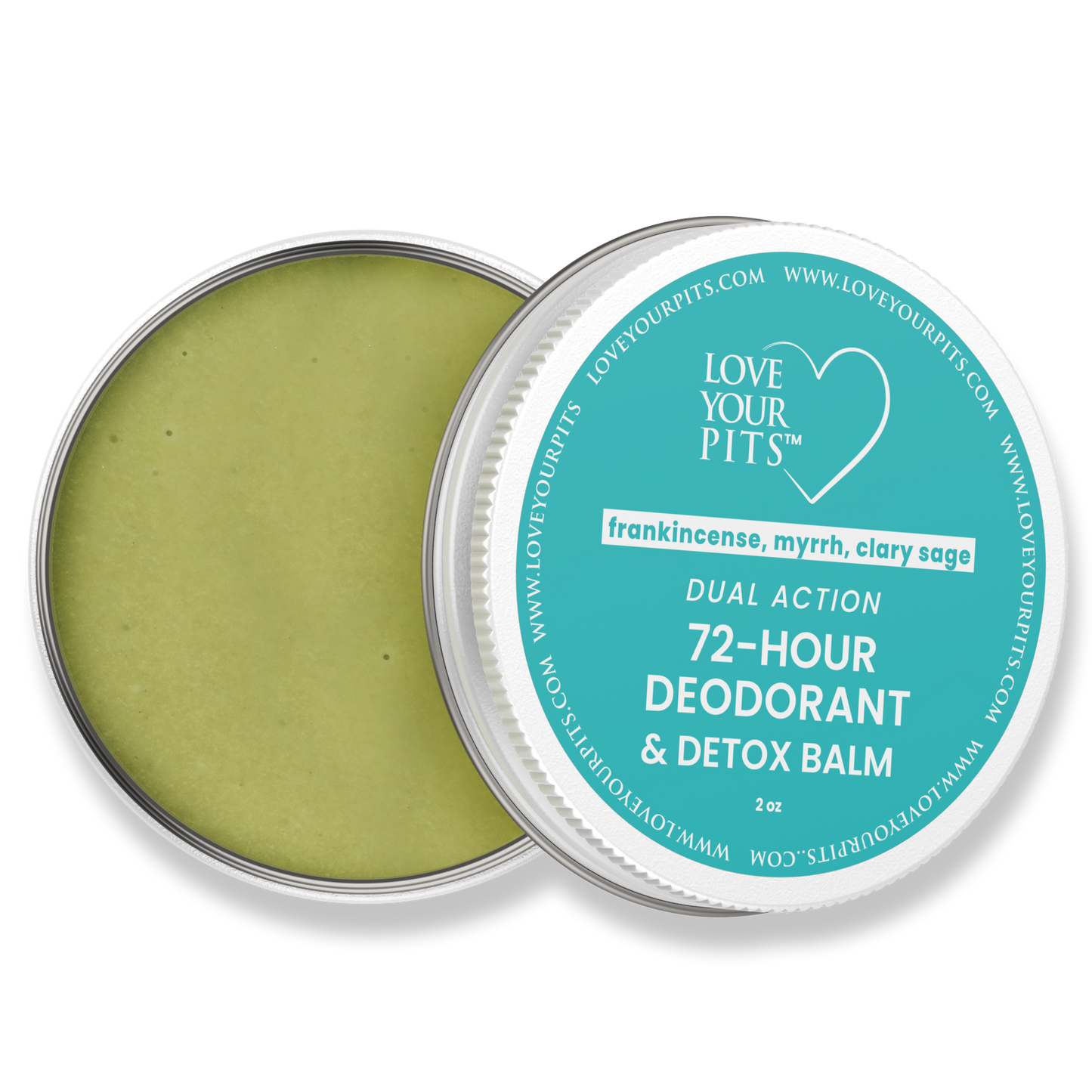 Love Your Pits™ 72 Hour Deodorant & Detox Balm