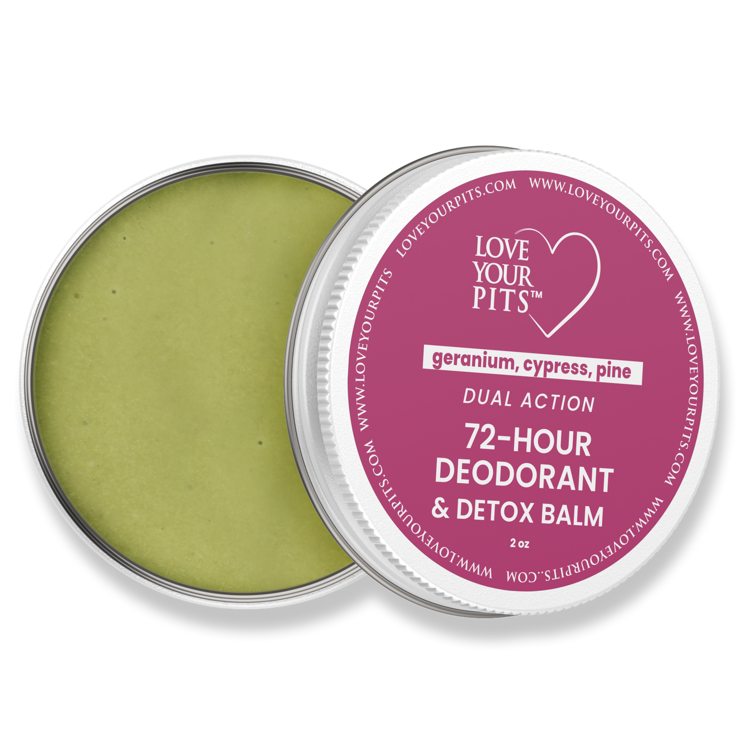Love Your Pits™ 72 Hour Deodorant & Detox Balm