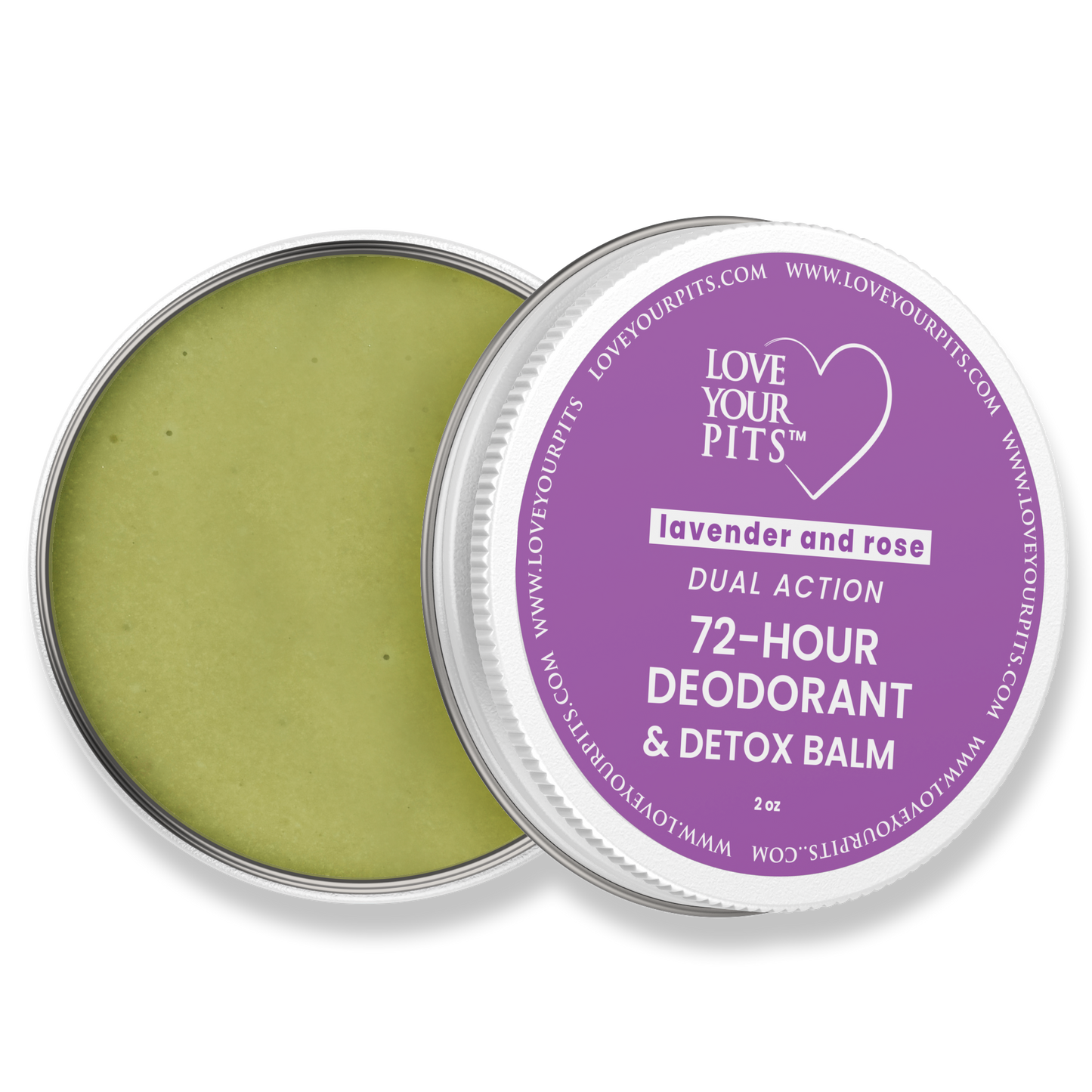 Love Your Pits™ 72 Hour Deodorant & Detox Balm