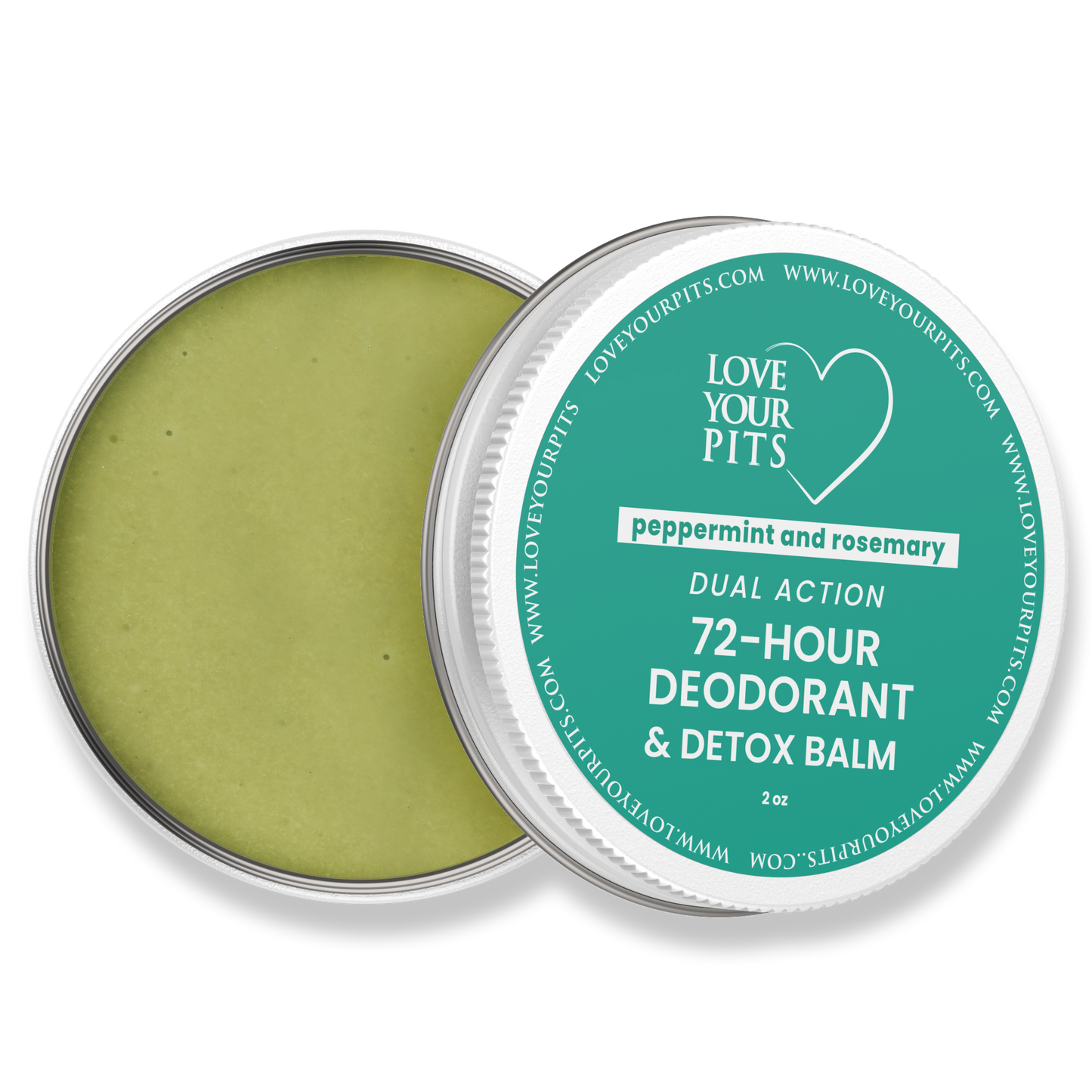 Love Your Pits™ 72 Hour Deodorant & Detox Balm